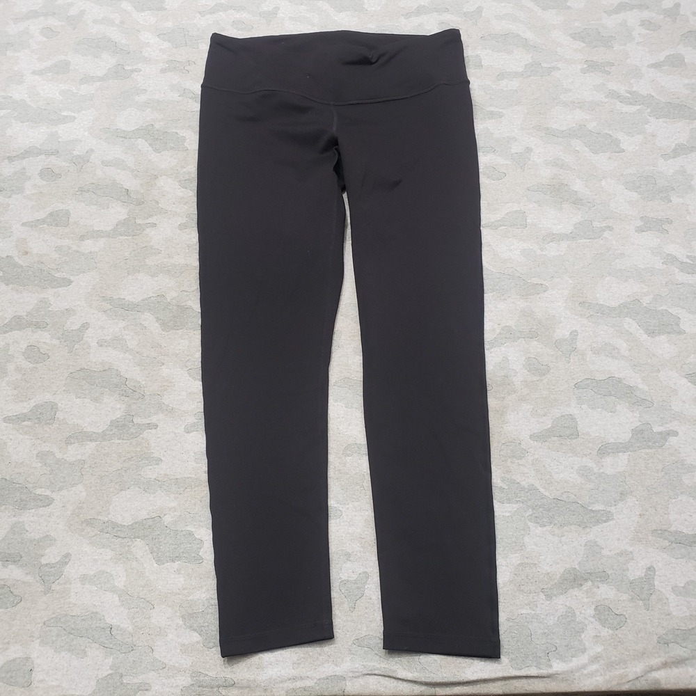 Prana Leggings Womens 1X Black Pull On Outdoors‎ Hiking Travel